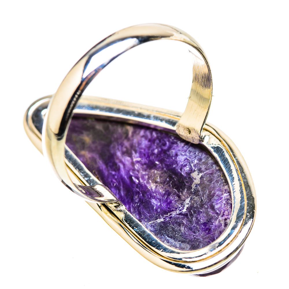 Charoite Rings handcrafted by Anasilvercos - RING131403 - Photo 3