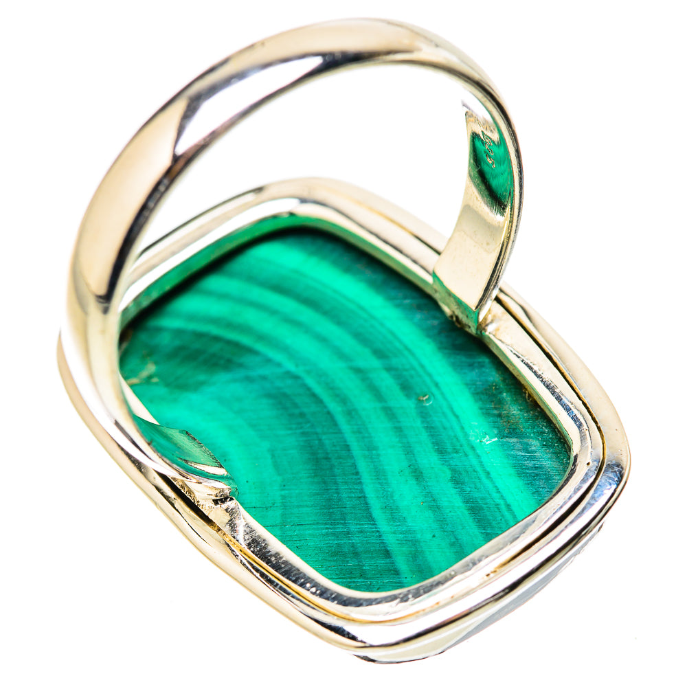 Malachite Rings handcrafted by Anasilvercos - RING131413 - Photo 3