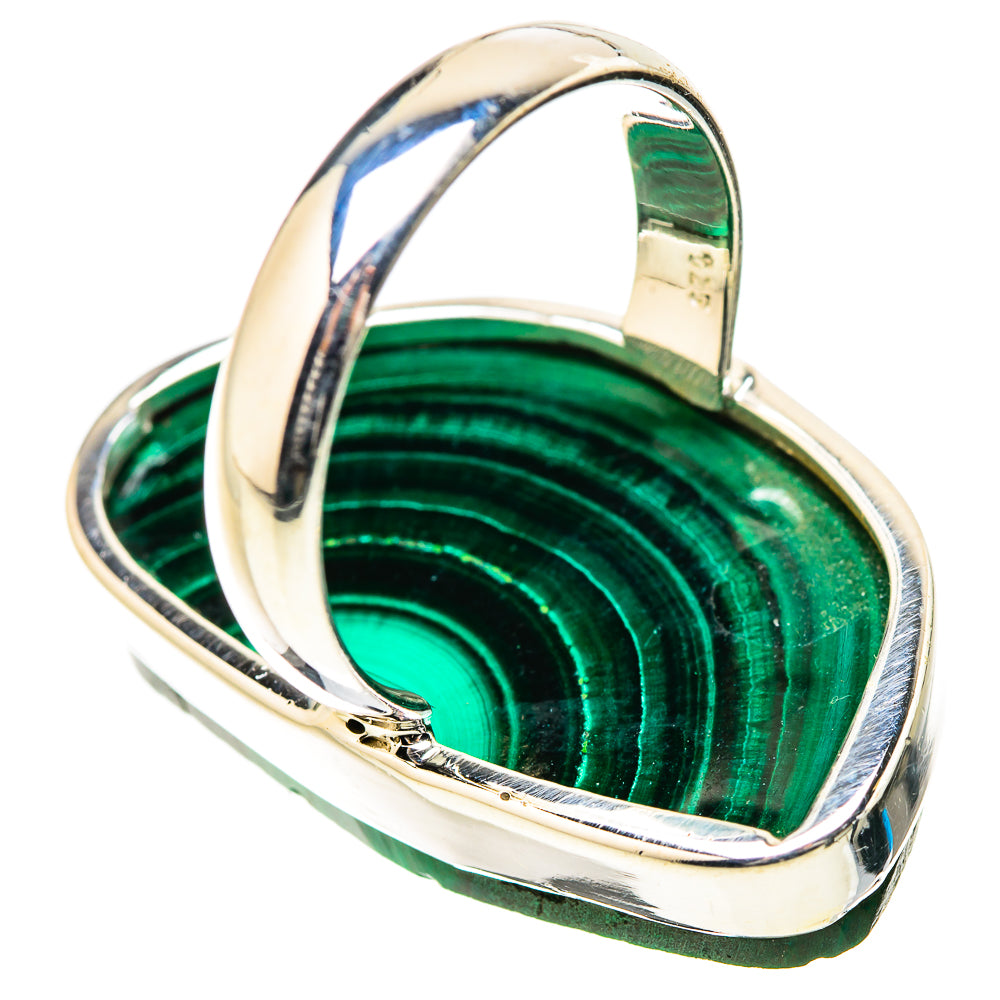 Malachite Rings handcrafted by Anasilvercos - RING131414 - Photo 3