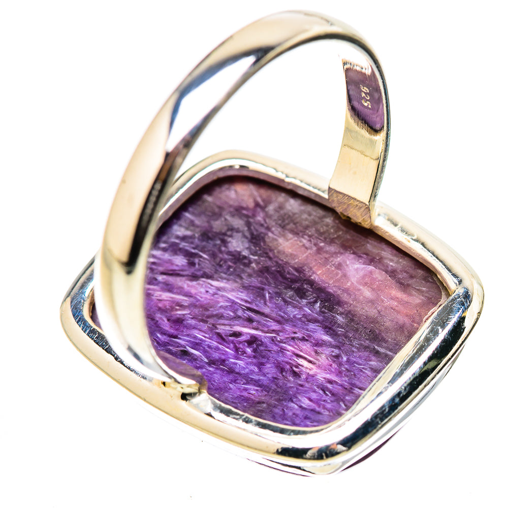 Charoite Rings handcrafted by Anasilvercos - RING131419 - Photo 3