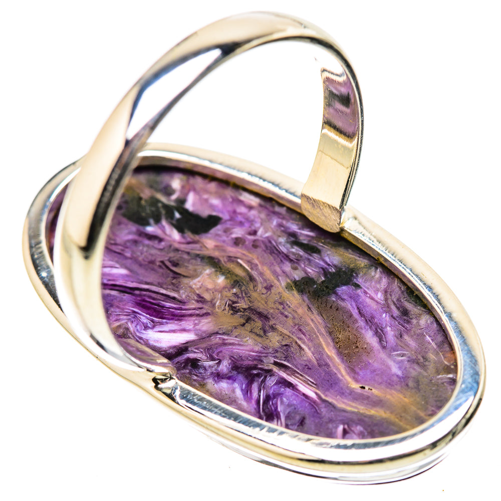 Charoite Rings handcrafted by Anasilvercos - RING131420 - Photo 3