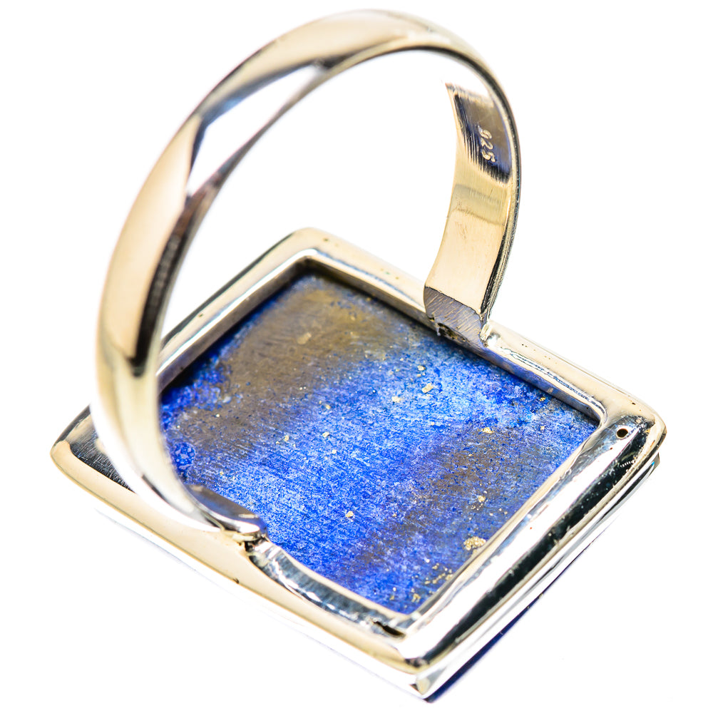 Lapis Lazuli Rings handcrafted by Anasilvercos - RING131429 - Photo 3