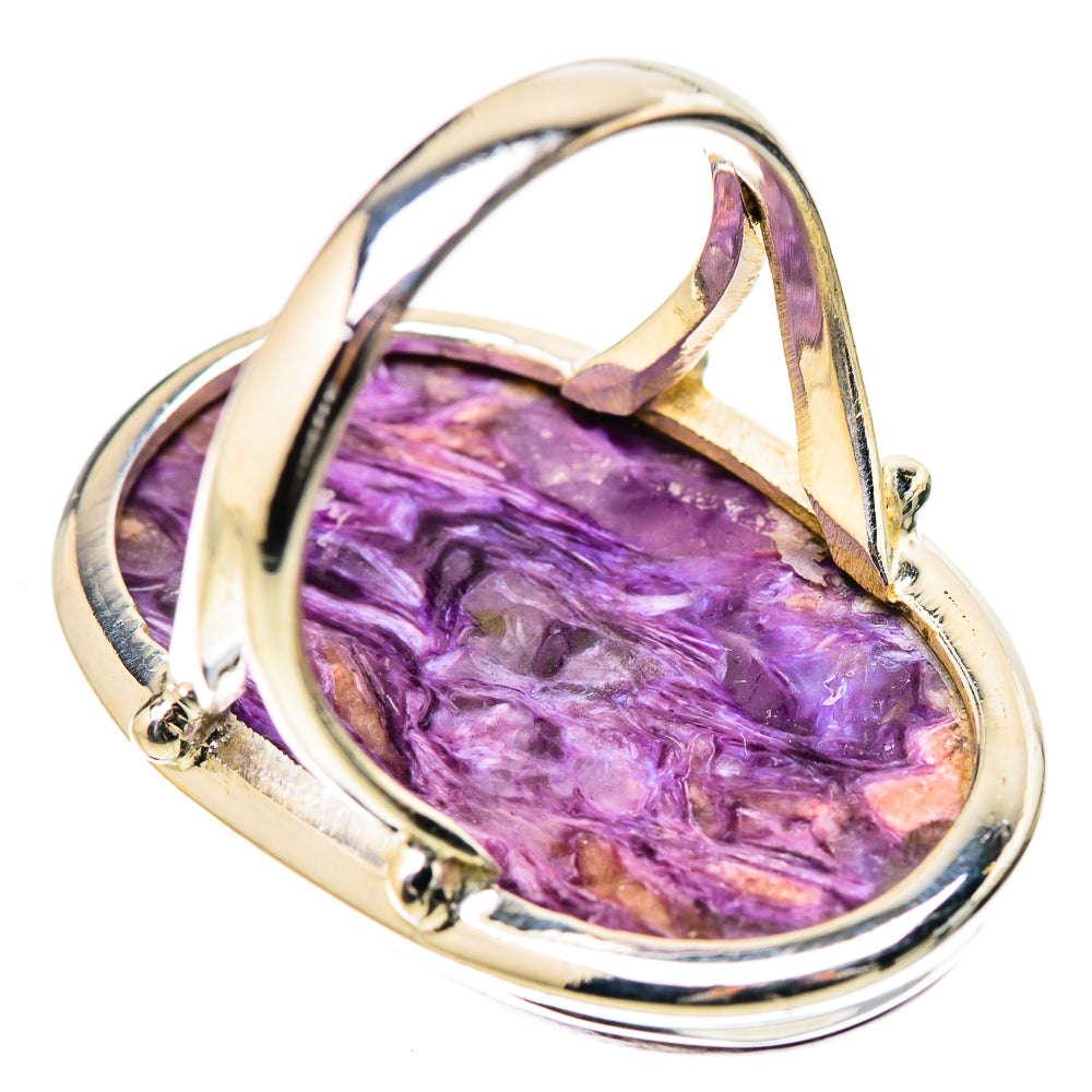 Charoite Rings handcrafted by Anasilvercos - RING131435 - Photo 3