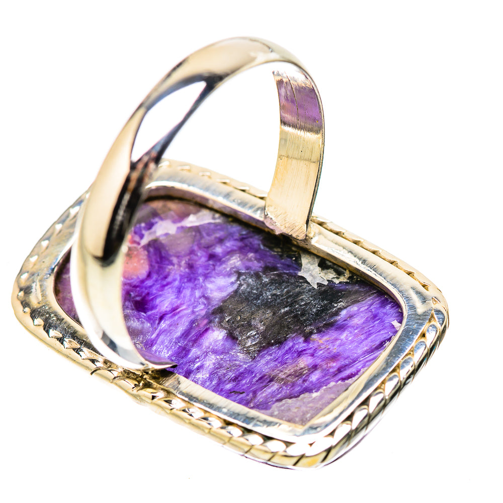 Charoite Rings handcrafted by Anasilvercos - RING131436 - Photo 3