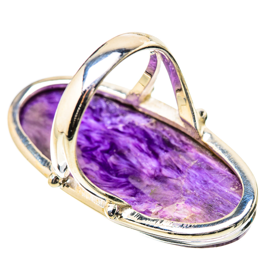 Charoite Rings handcrafted by Anasilvercos - RING131449 - Photo 3
