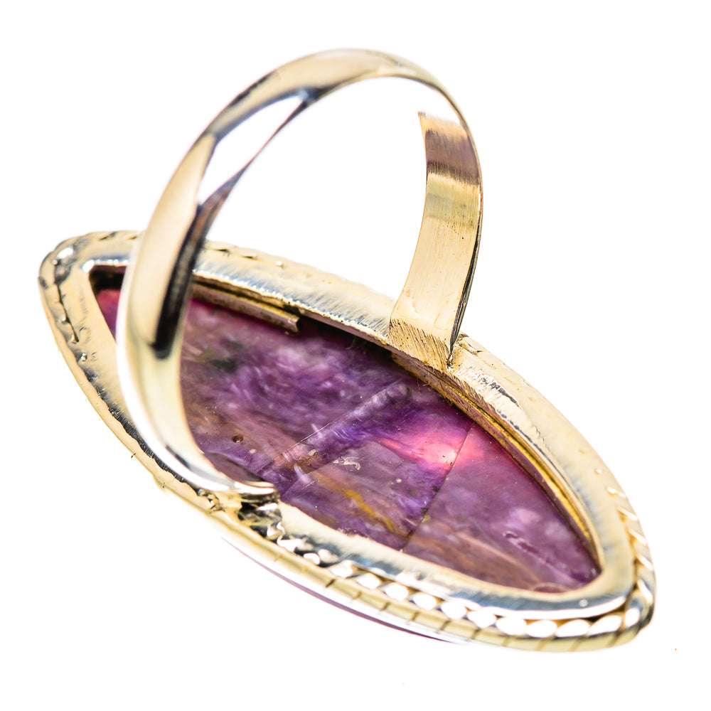 Charoite Rings handcrafted by Anasilvercos - RING131450 - Photo 3