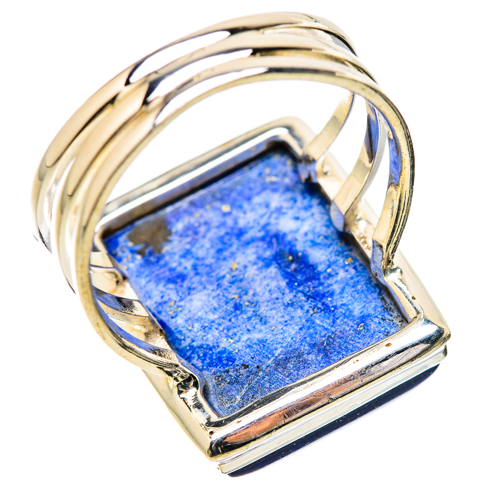 Lapis Lazuli Rings handcrafted by Anasilvercos - RING131453 - Photo 3