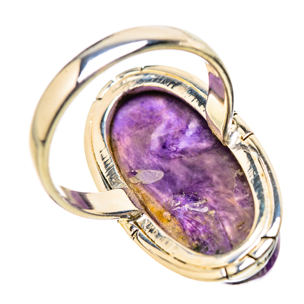 Charoite Rings handcrafted by Anasilvercos - RING131458 - Photo 3