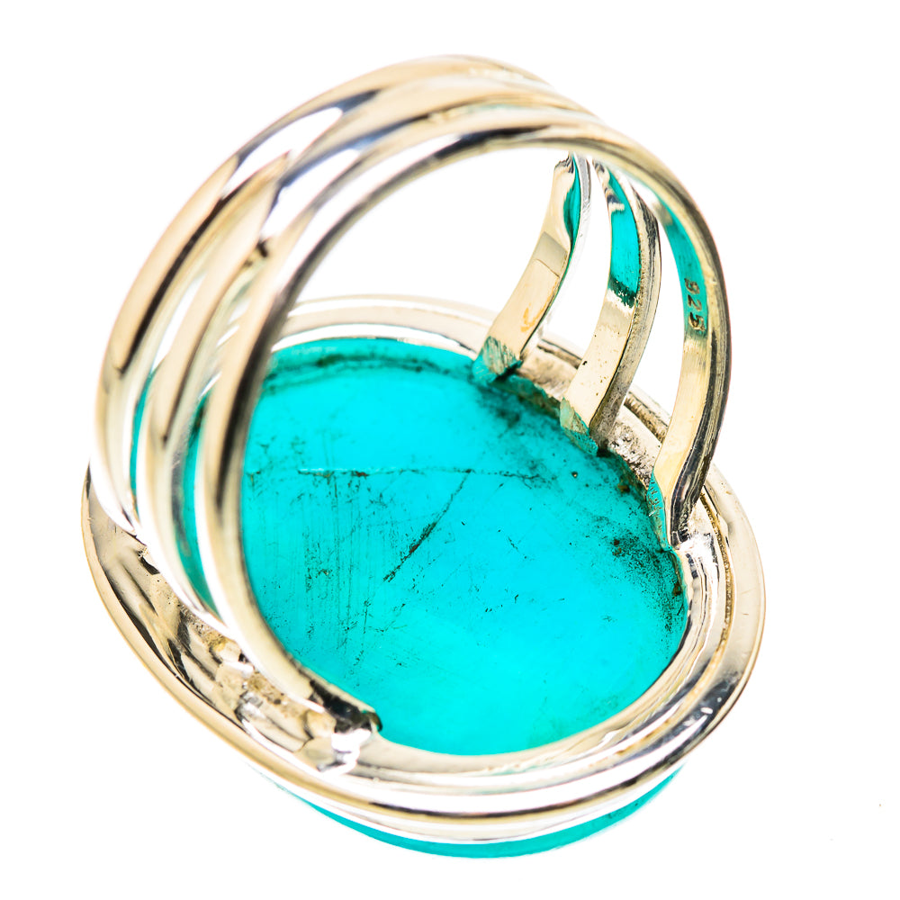 Peruvian Amazonite Rings handcrafted by Anasilvercos - RING131466 - Photo 3