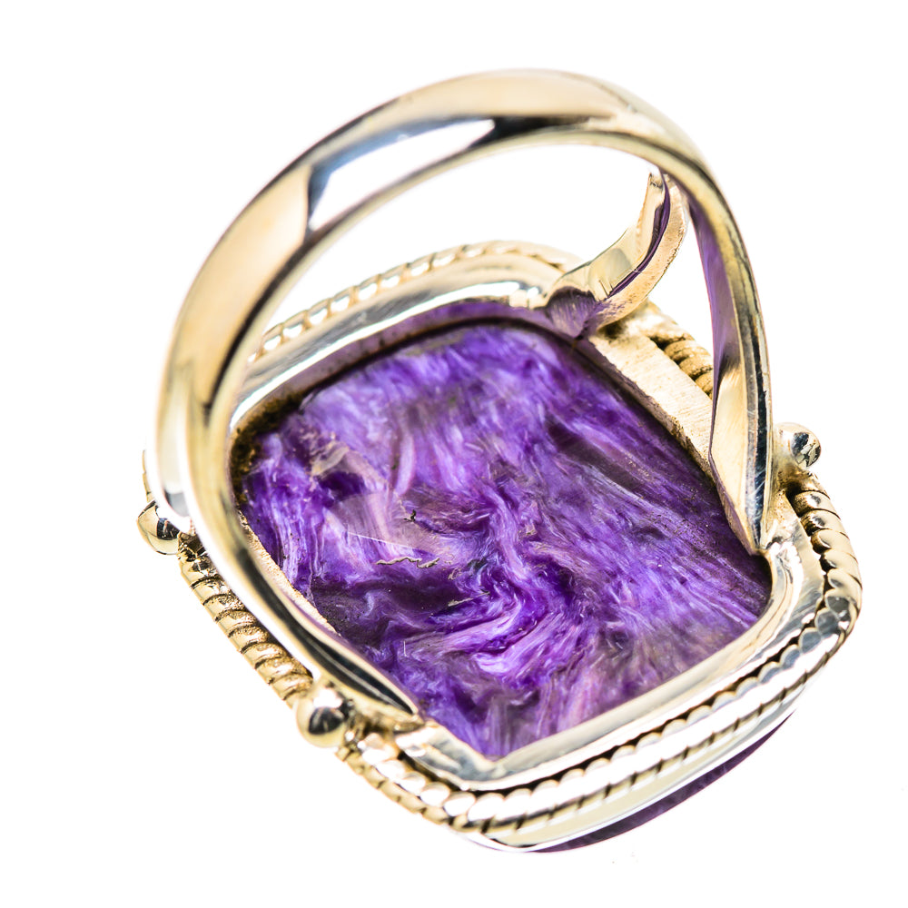Charoite Rings handcrafted by Anasilvercos - RING131472 - Photo 3