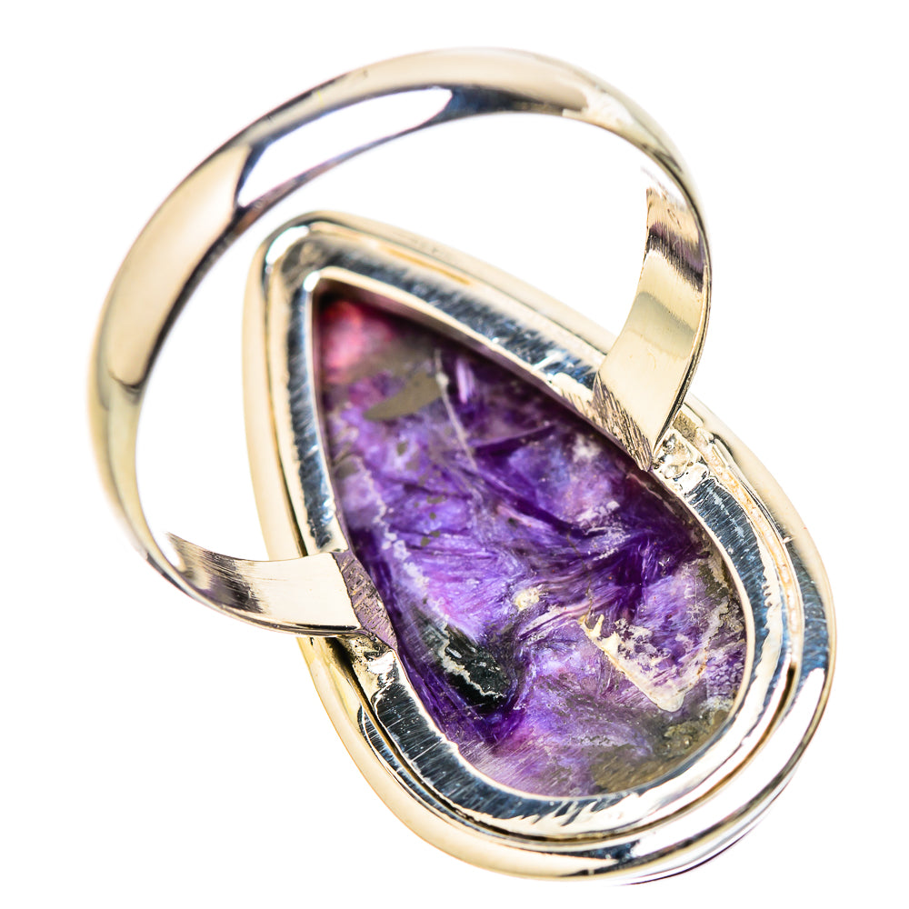 Charoite Rings handcrafted by Anasilvercos - RING131473 - Photo 3