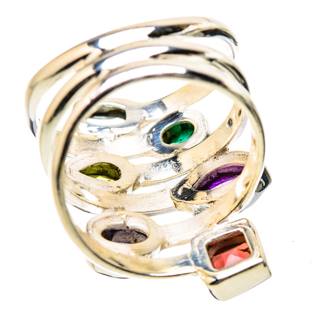 Swiss Blue Topaz Rings handcrafted by Anasilvercos - RING131488 - Photo 3