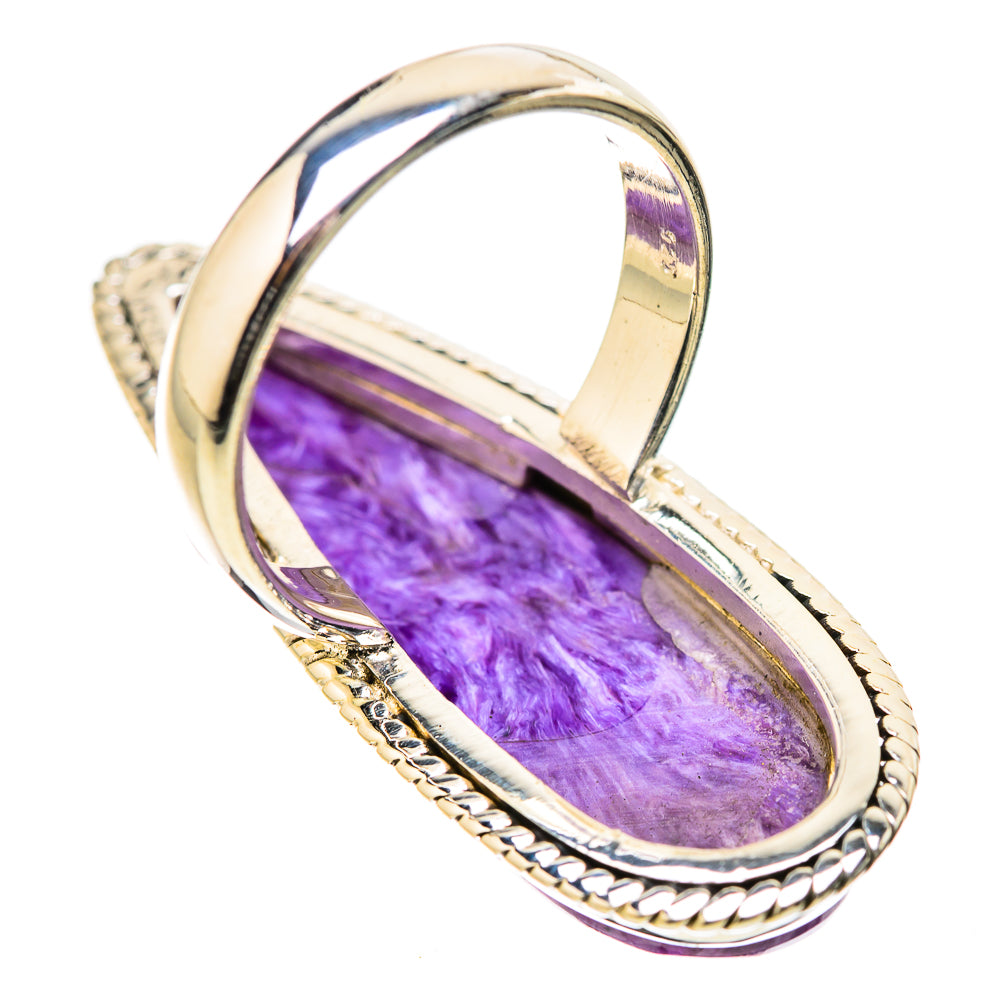 Charoite Rings handcrafted by Anasilvercos - RING131514 - Photo 3