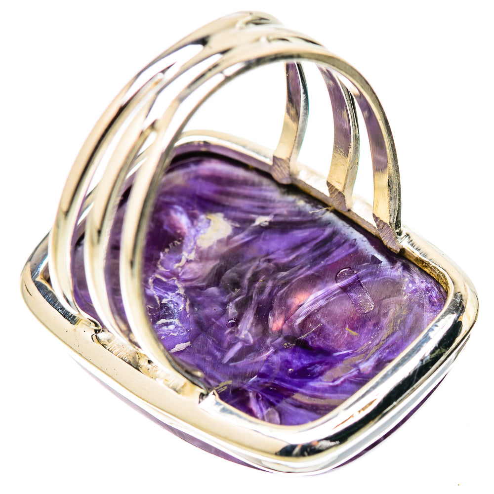 Charoite Rings handcrafted by Anasilvercos - RING131515 - Photo 3