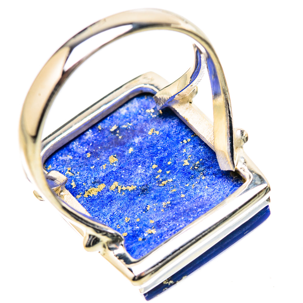 Lapis Lazuli Rings handcrafted by Anasilvercos - RING131531 - Photo 3