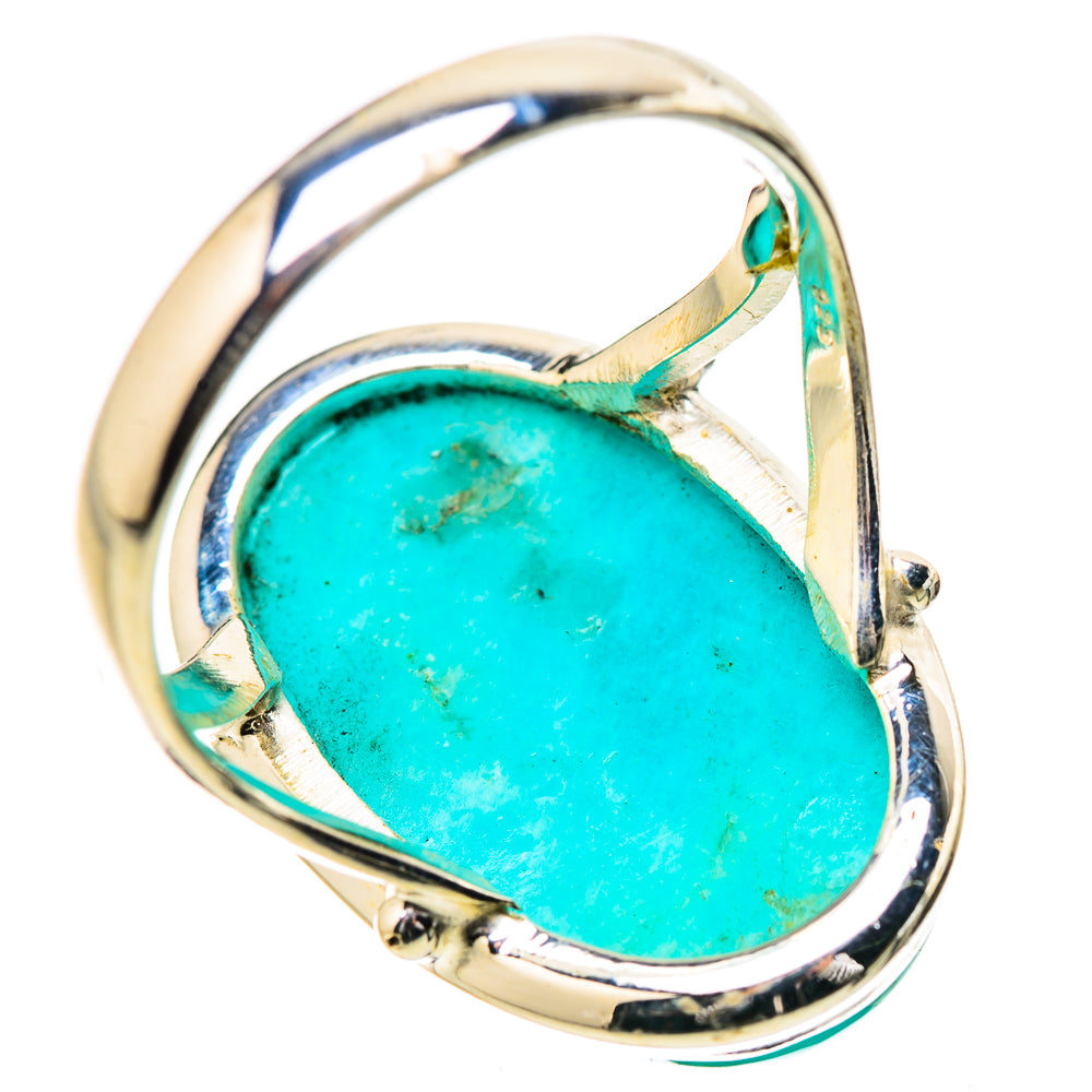 Peruvian Amazonite Rings handcrafted by Anasilvercos - RING131532 - Photo 3