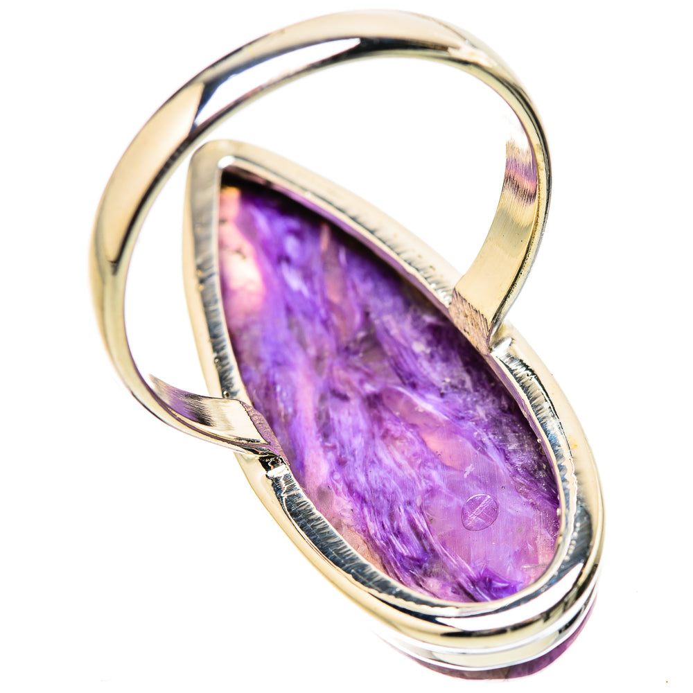 Charoite Rings handcrafted by Anasilvercos - RING131538 - Photo 3