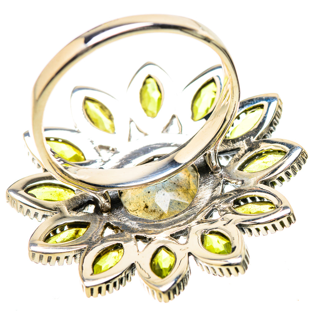 Labradorite Rings handcrafted by Anasilvercos - RING131542 - Photo 3