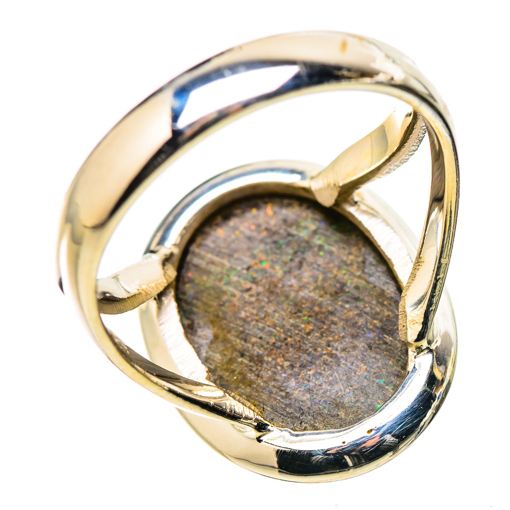 Andamooka Opal Rings handcrafted by Anasilvercos - RING131558 - Photo 3