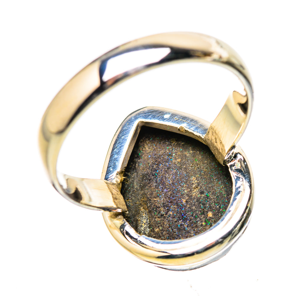 Andamooka Opal Rings handcrafted by Anasilvercos - RING131559 - Photo 3
