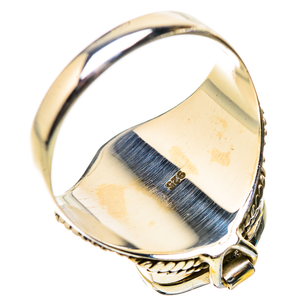 Swiss Blue Topaz Rings handcrafted by Anasilvercos - RING131562 - Photo 3