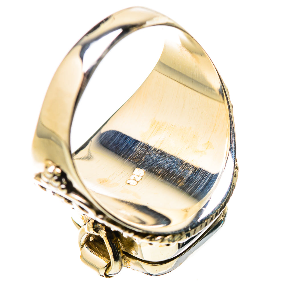 Swiss Blue Topaz Rings handcrafted by Anasilvercos - RING131575 - Photo 3