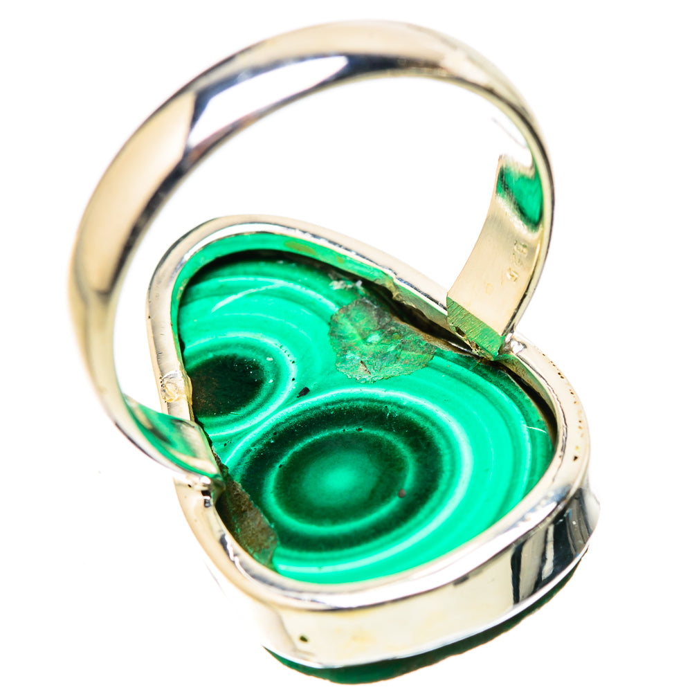 Malachite Rings handcrafted by Anasilvercos - RING131578 - Photo 3