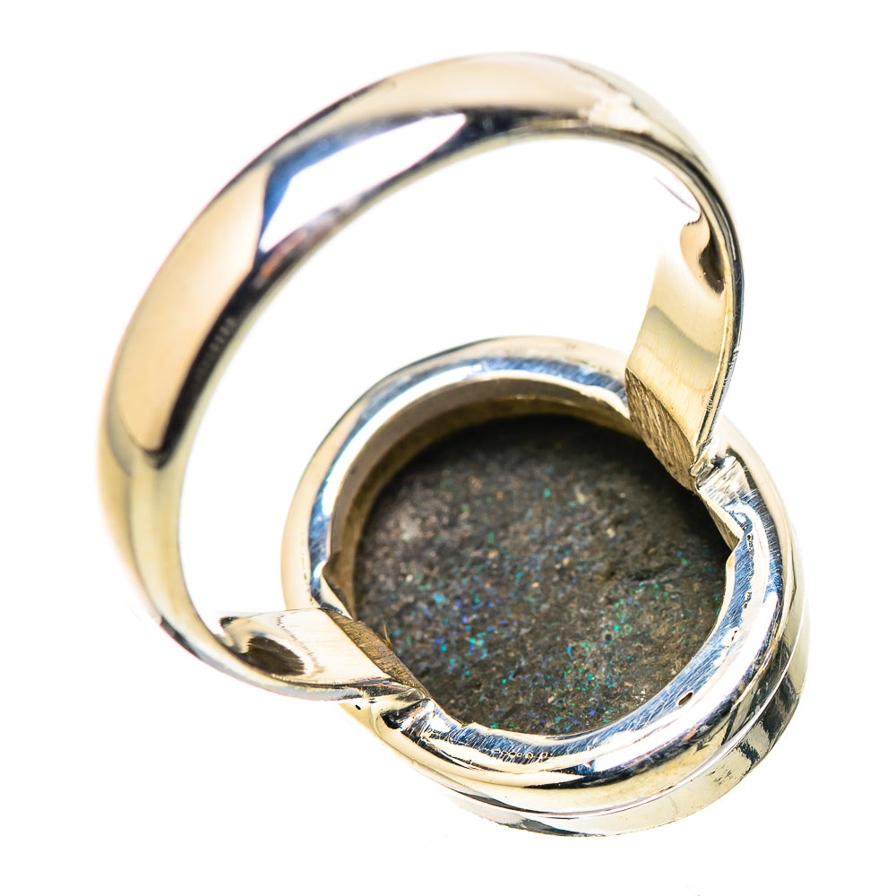 Andamooka Opal Rings handcrafted by Anasilvercos - RING131601 - Photo 3
