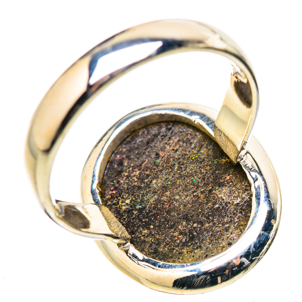 Andamooka Opal Rings handcrafted by Anasilvercos - RING131609 - Photo 3
