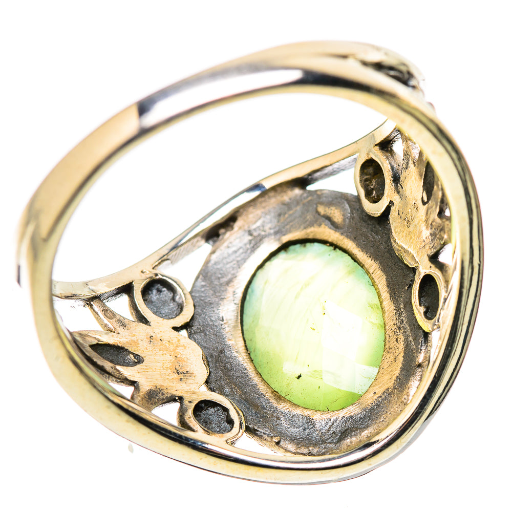 Prehnite Rings handcrafted by Anasilvercos - RING131614 - Photo 3