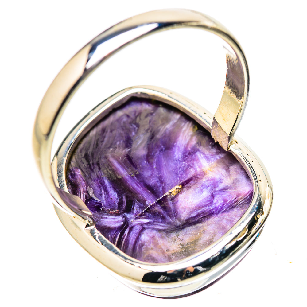 Charoite Rings handcrafted by Anasilvercos - RING131654 - Photo 3