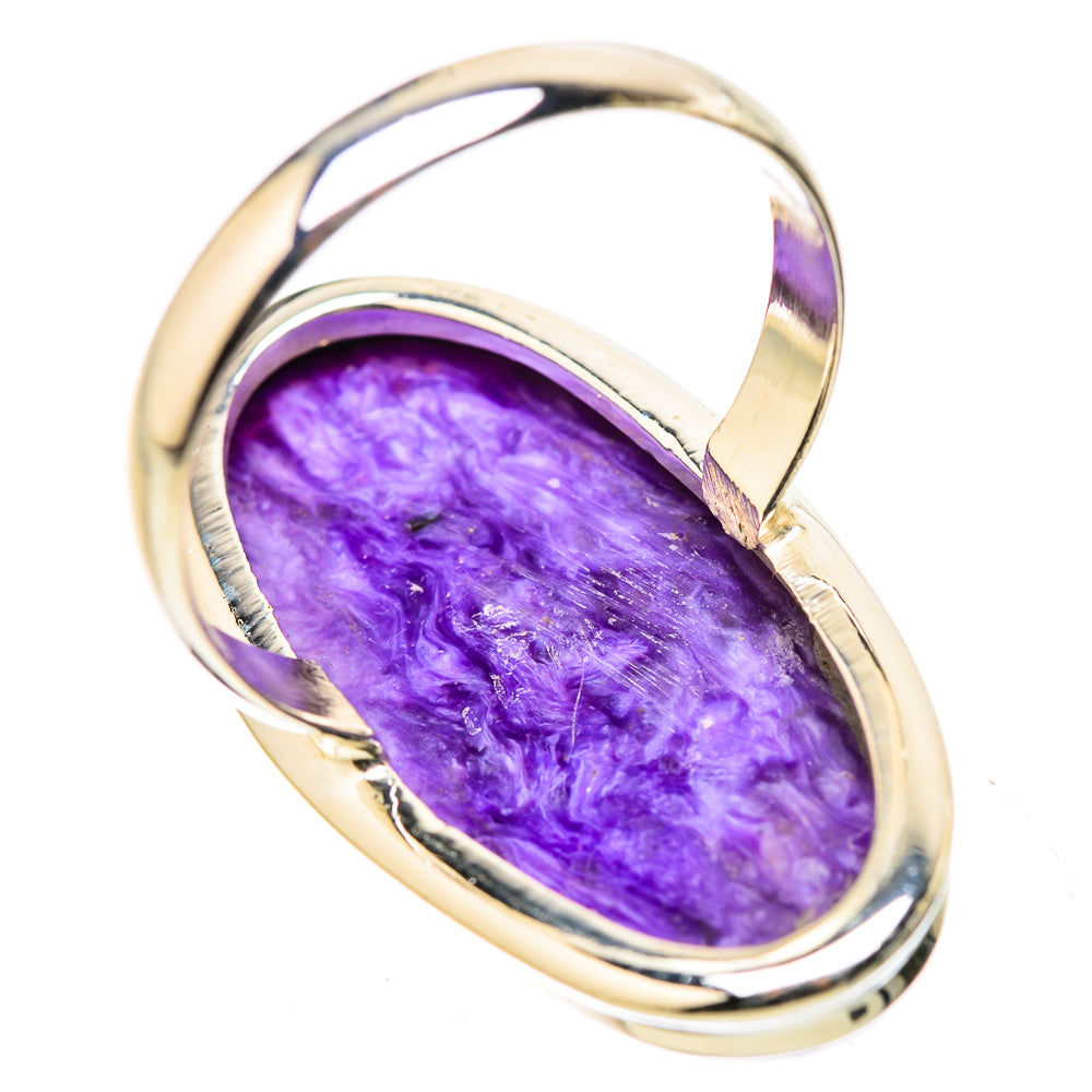 Charoite Rings handcrafted by Anasilvercos - RING131656 - Photo 3
