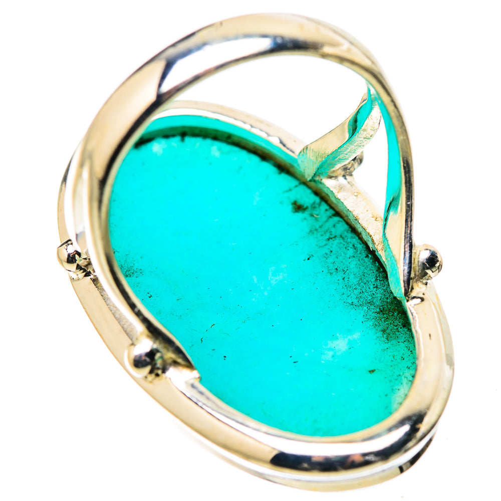 Peruvian Amazonite Rings handcrafted by Anasilvercos - RING131671 - Photo 3