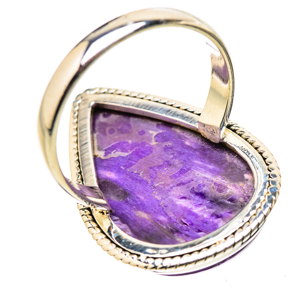 Charoite Rings handcrafted by Anasilvercos - RING131675 - Photo 3