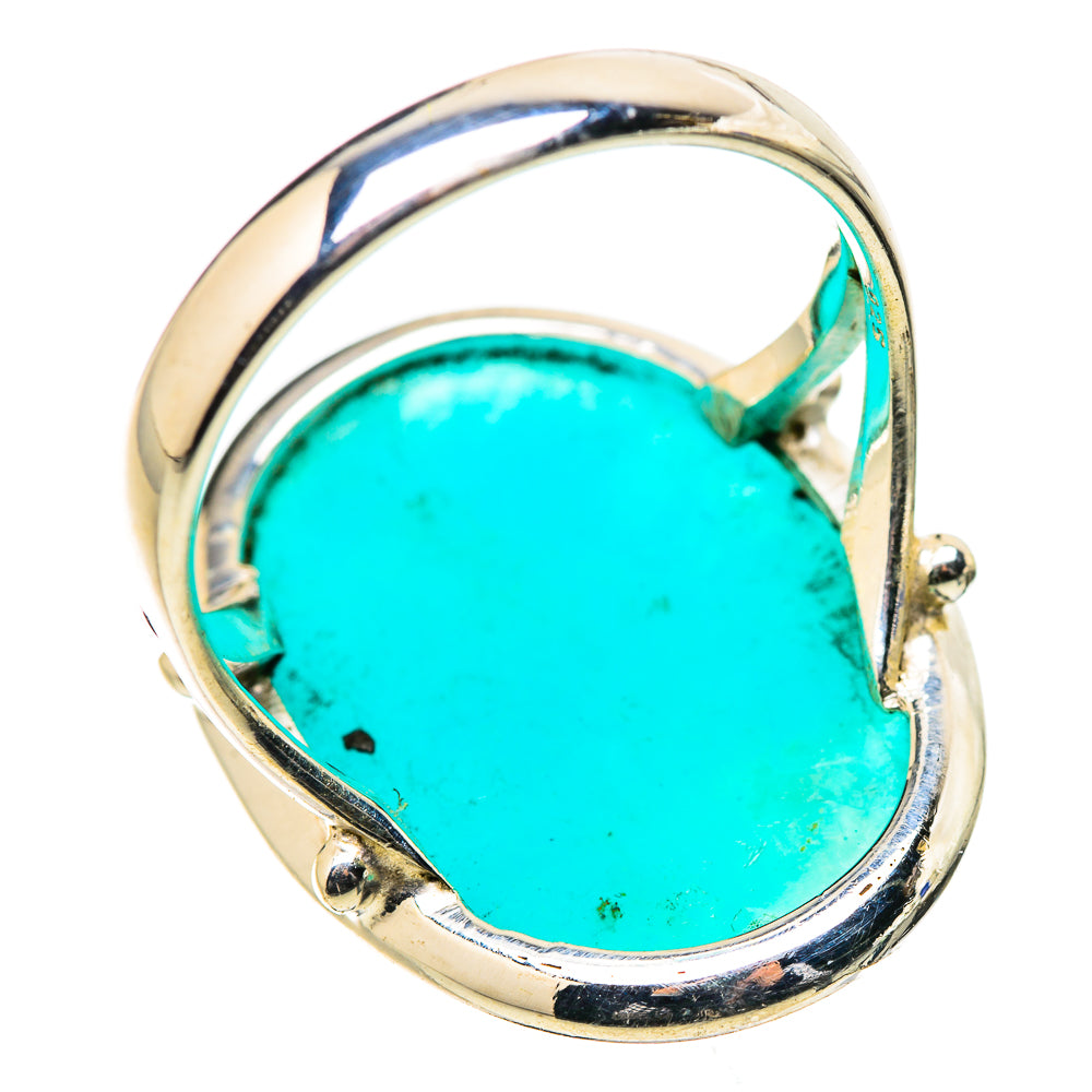 Peruvian Amazonite Rings handcrafted by Anasilvercos - RING131691 - Photo 3