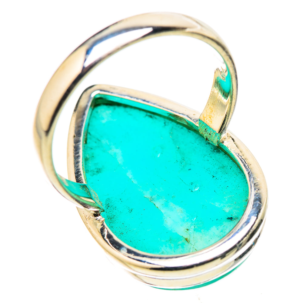 Peruvian Amazonite Rings handcrafted by Anasilvercos - RING131693 - Photo 3