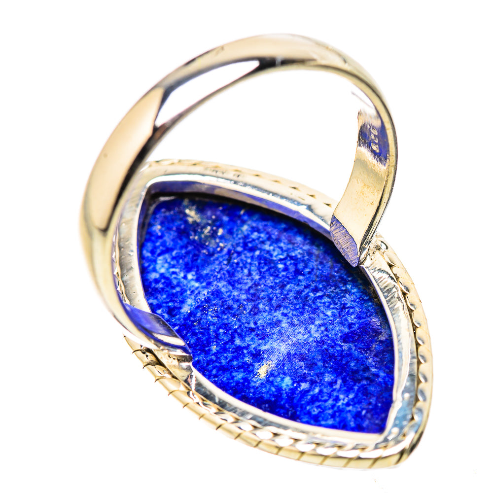 Lapis Lazuli Rings handcrafted by Anasilvercos - RING131708 - Photo 3