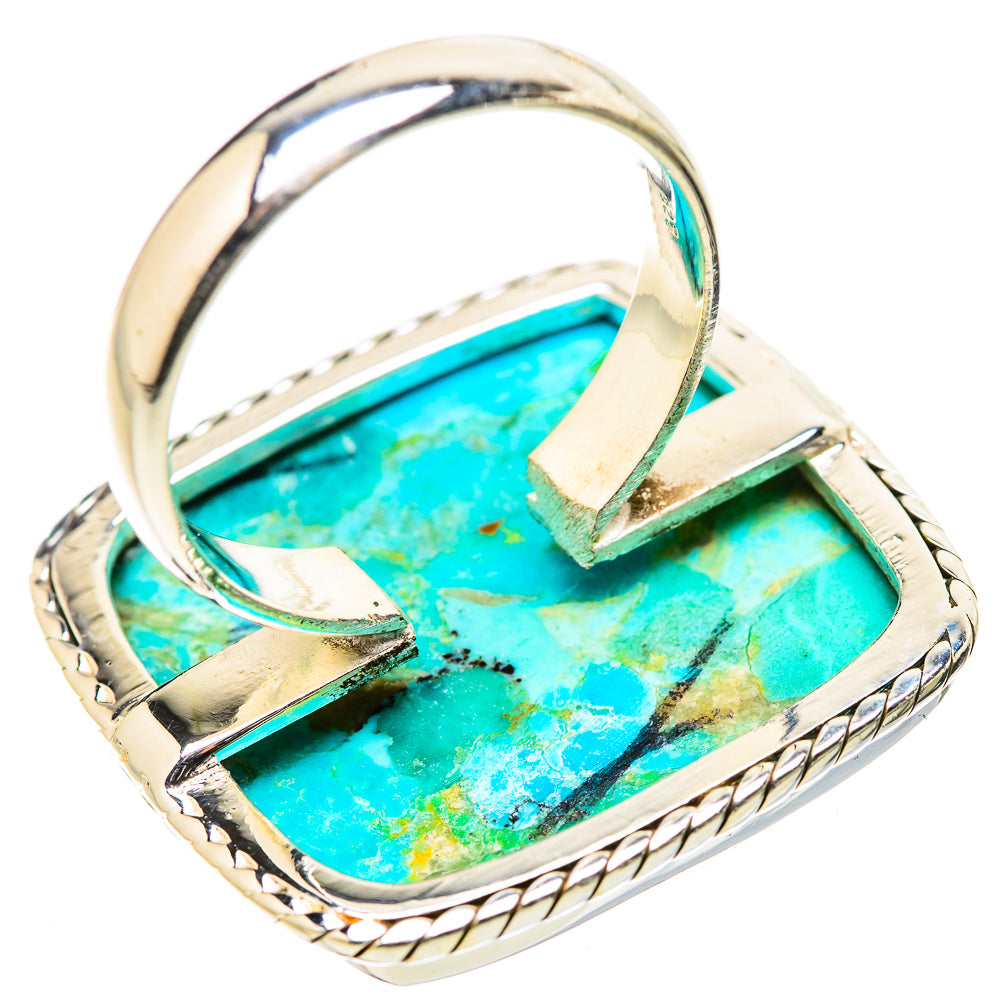 Chrysocolla Rings handcrafted by Anasilvercos - RING131710 - Photo 3
