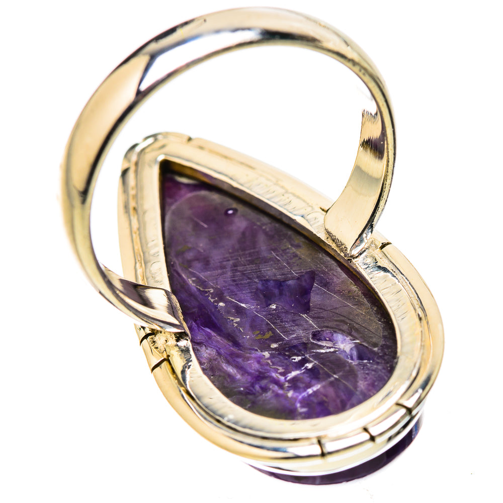 Charoite Rings handcrafted by Anasilvercos - RING131713 - Photo 3