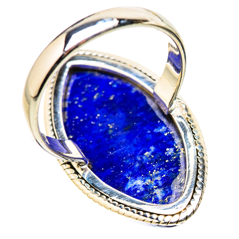 Lapis Lazuli Rings handcrafted by Anasilvercos - RING131725 - Photo 3
