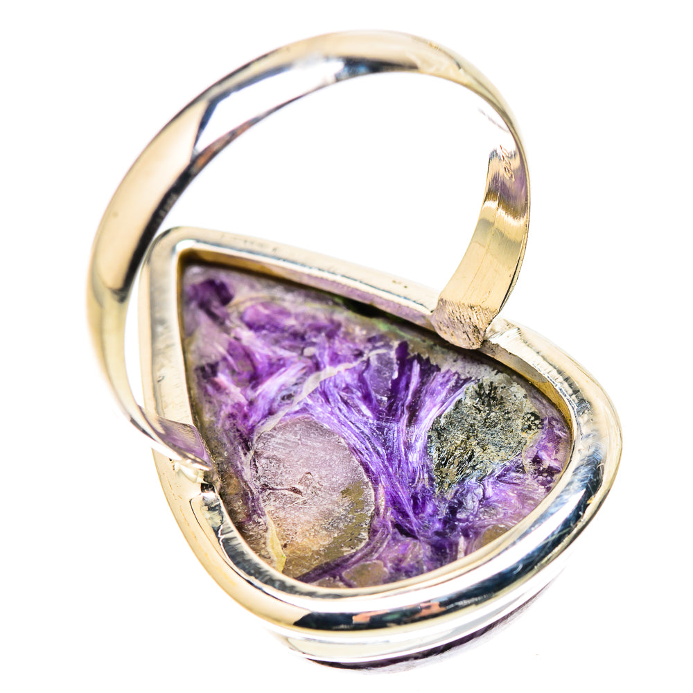Charoite Rings handcrafted by Anasilvercos - RING131733 - Photo 3