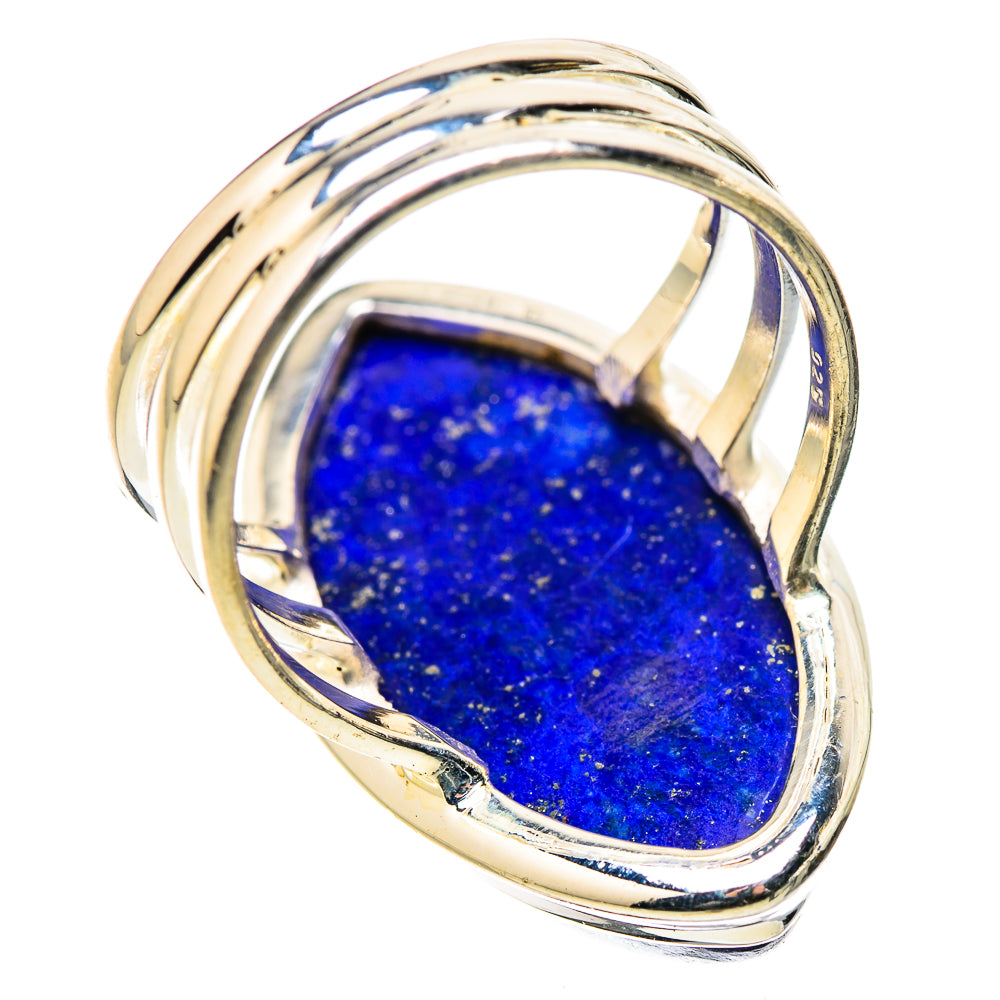 Lapis Lazuli Rings handcrafted by Anasilvercos - RING131736 - Photo 3