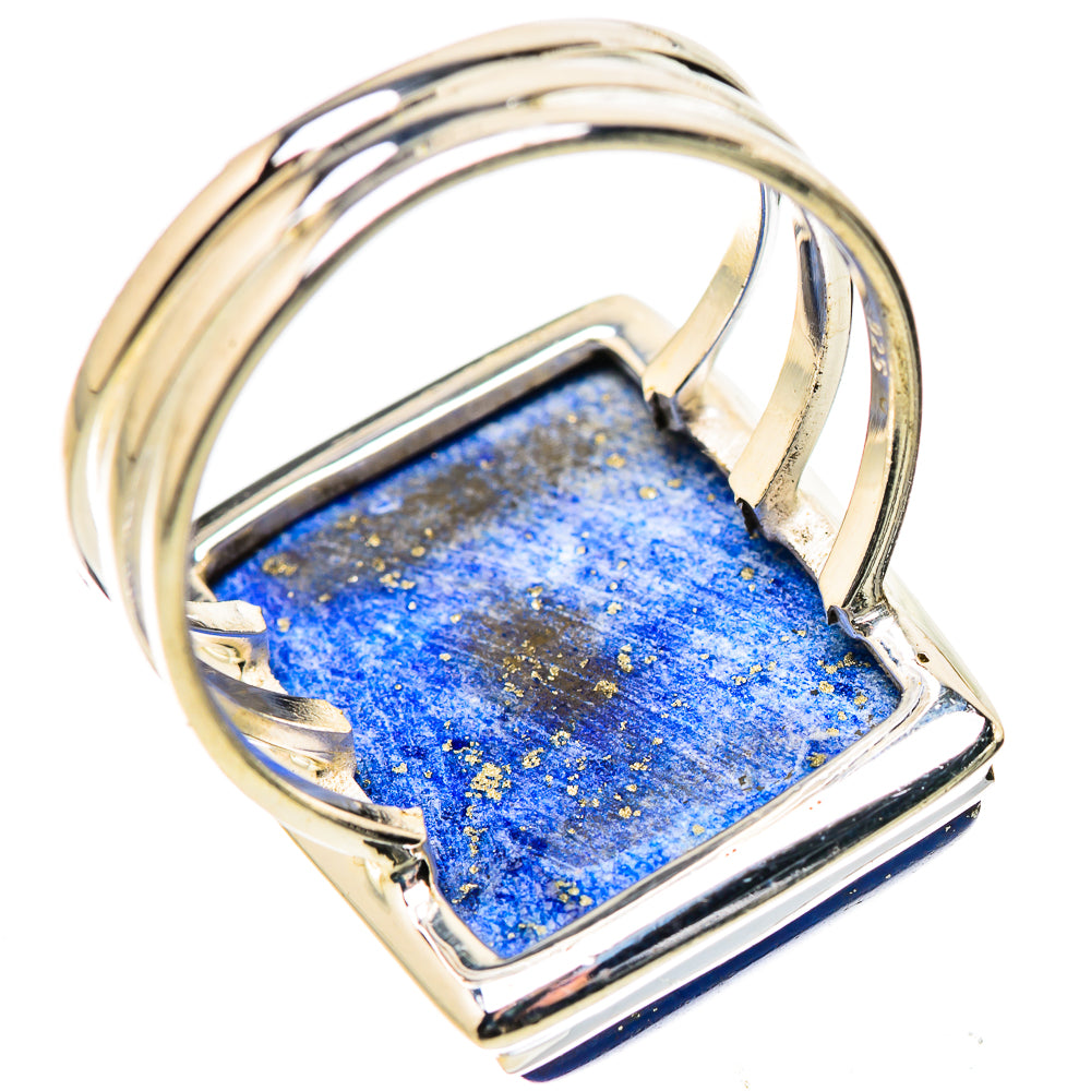 Lapis Lazuli Rings handcrafted by Anasilvercos - RING131749 - Photo 3