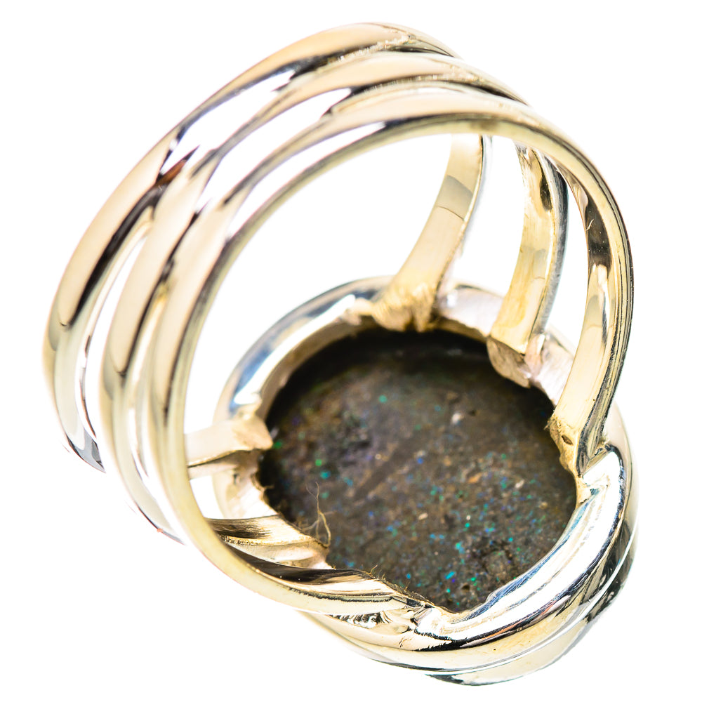 Andamooka Opal Rings handcrafted by Anasilvercos - RING131762 - Photo 3