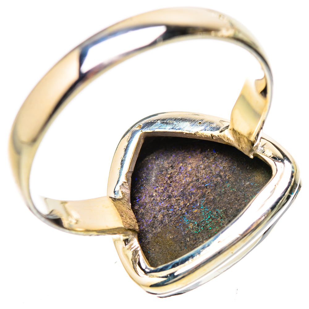 Andamooka Opal Rings handcrafted by Anasilvercos - RING131793 - Photo 3