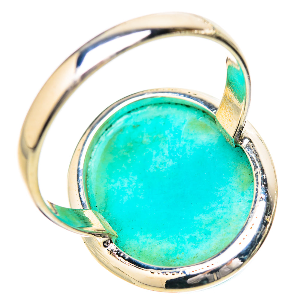 Peruvina Amazonite Rings handcrafted by Anasilvercos - RING131809 - Photo 3