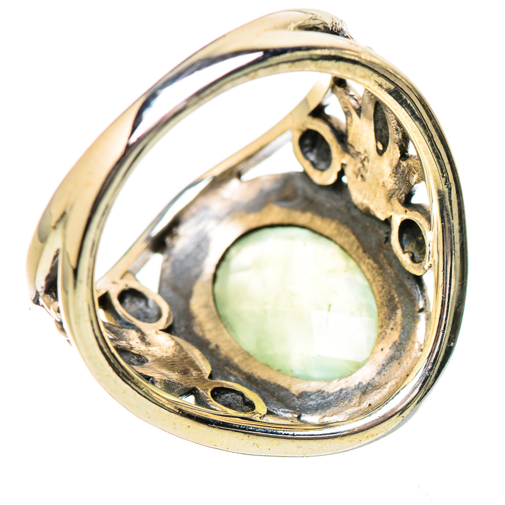 Prehnite Rings handcrafted by Anasilvercos - RING131822 - Photo 3