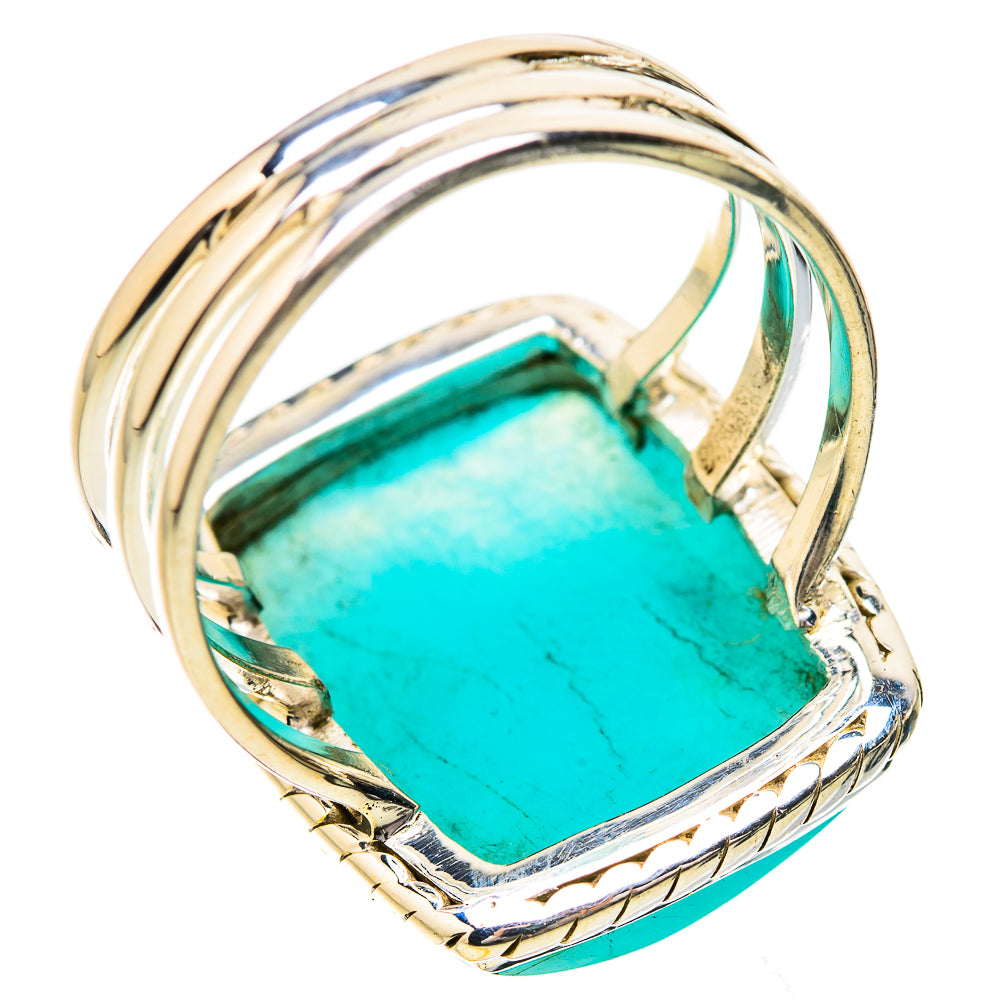 Amazonite Rings handcrafted by Anasilvercos - RING131829 - Photo 3