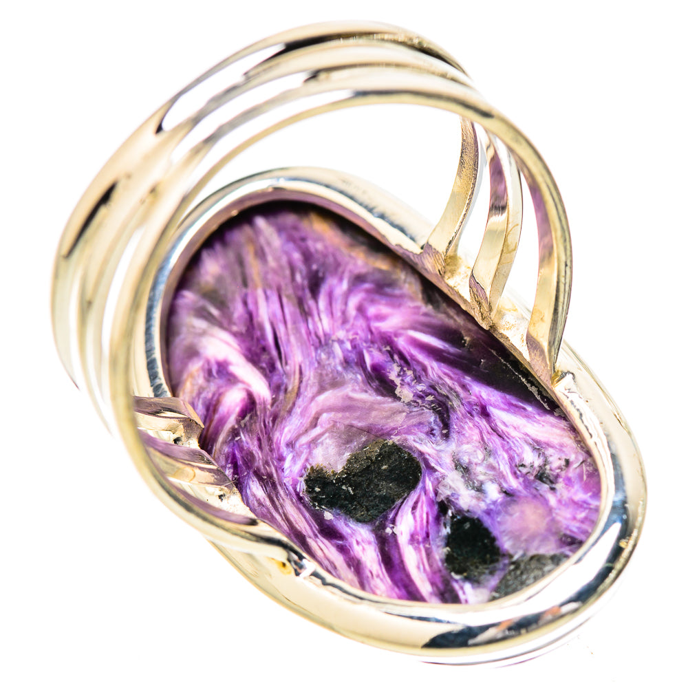 Charoite Rings handcrafted by Anasilvercos - RING131866 - Photo 3