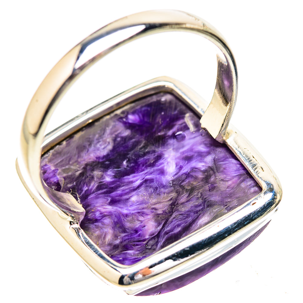 Charoite Rings handcrafted by Anasilvercos - RING131885 - Photo 3